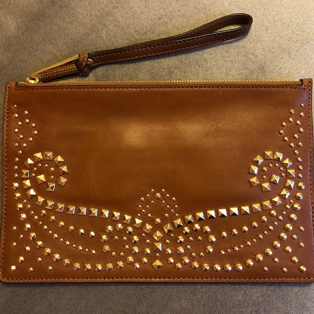 Michael Kors Rhea Studded Clutch